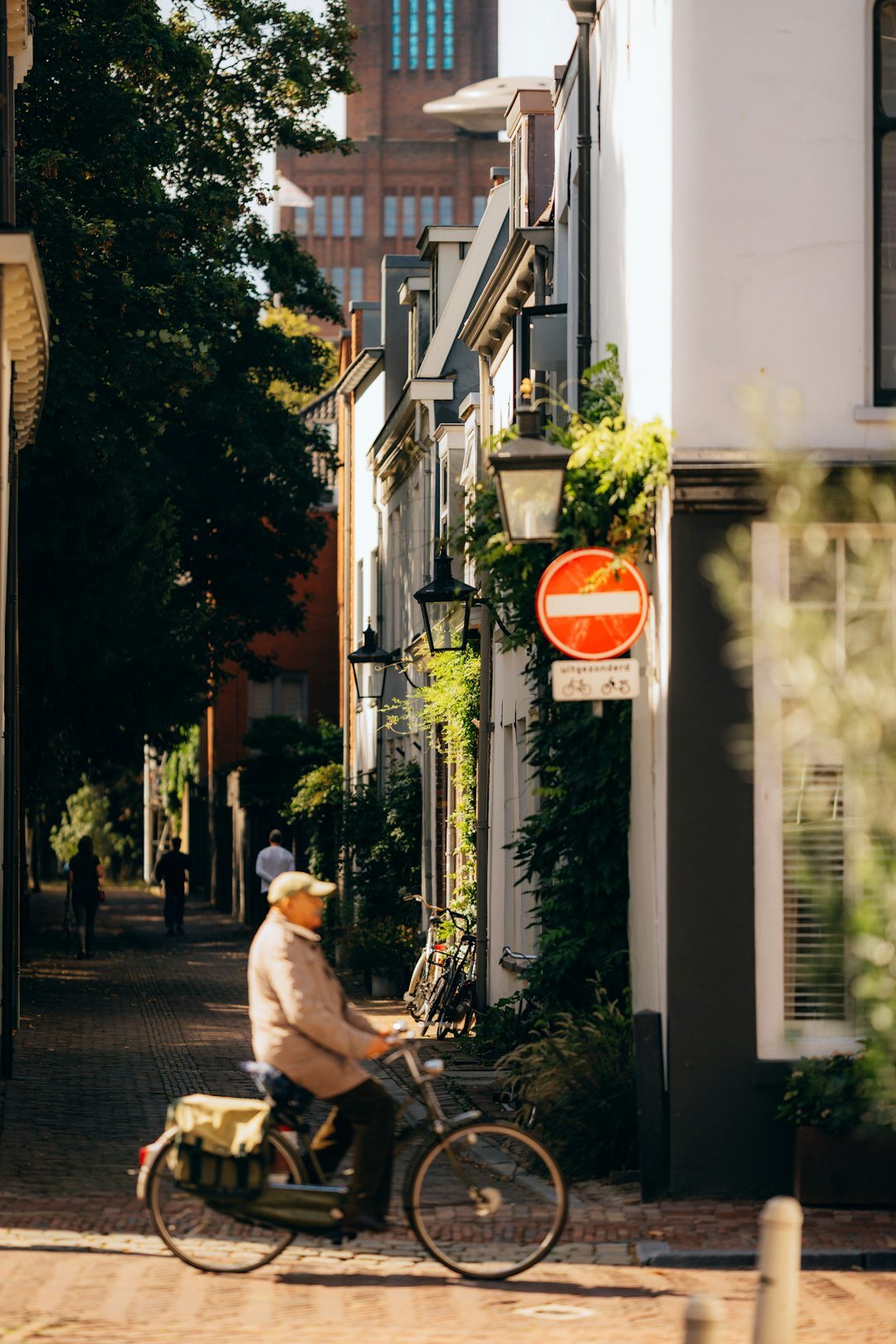elderly man in neighborhood